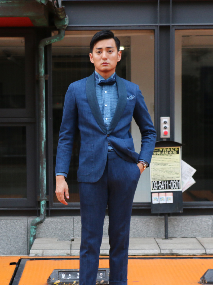 LOOK 08 Light Denim Vest