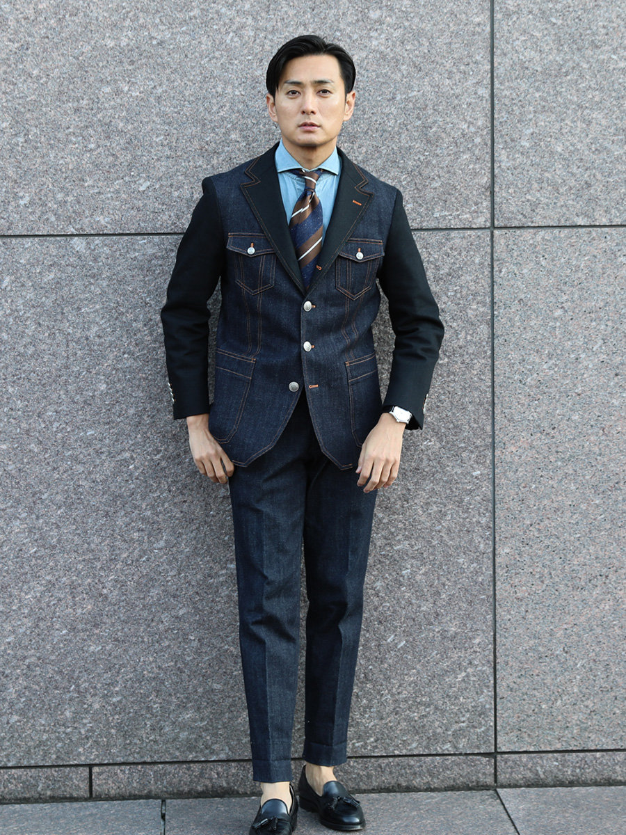 LOOK 02 Light Denim Jacket